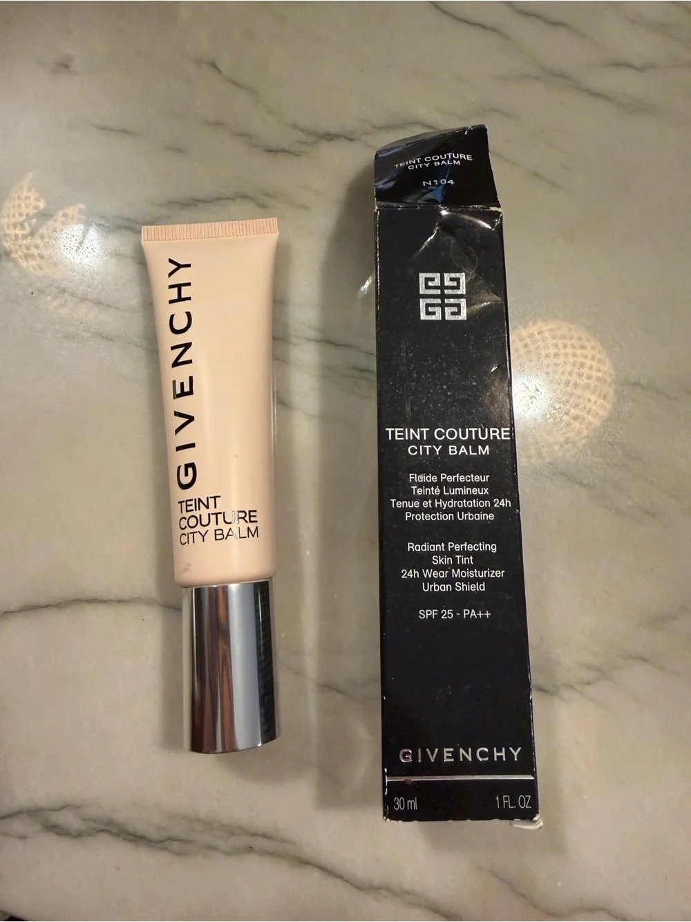 NWT Givenchy Teint Couture City Balm Skin Perfecting 24 hr wear SPF 25